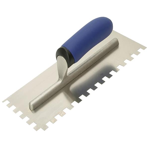 Vitrex Professional Adhesive Trowel Square Notches 10mm - Stainless Steel | VIT102909