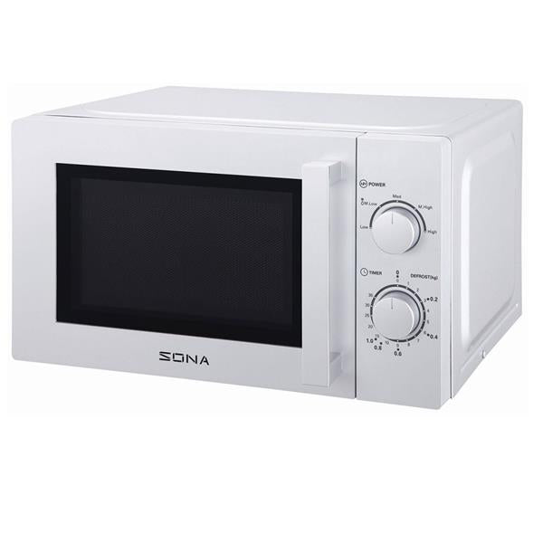 Sona 20 Litre 700W Microwave - White | Solo Microwave