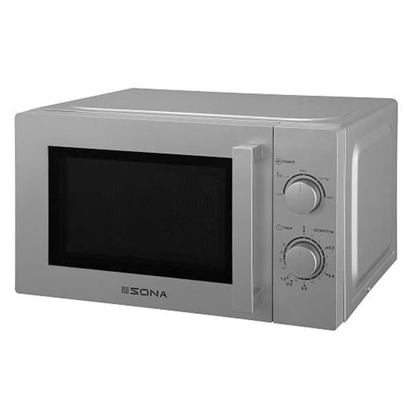 Sona 20 Litre 700W Microwave - Silver | Solo Microwave