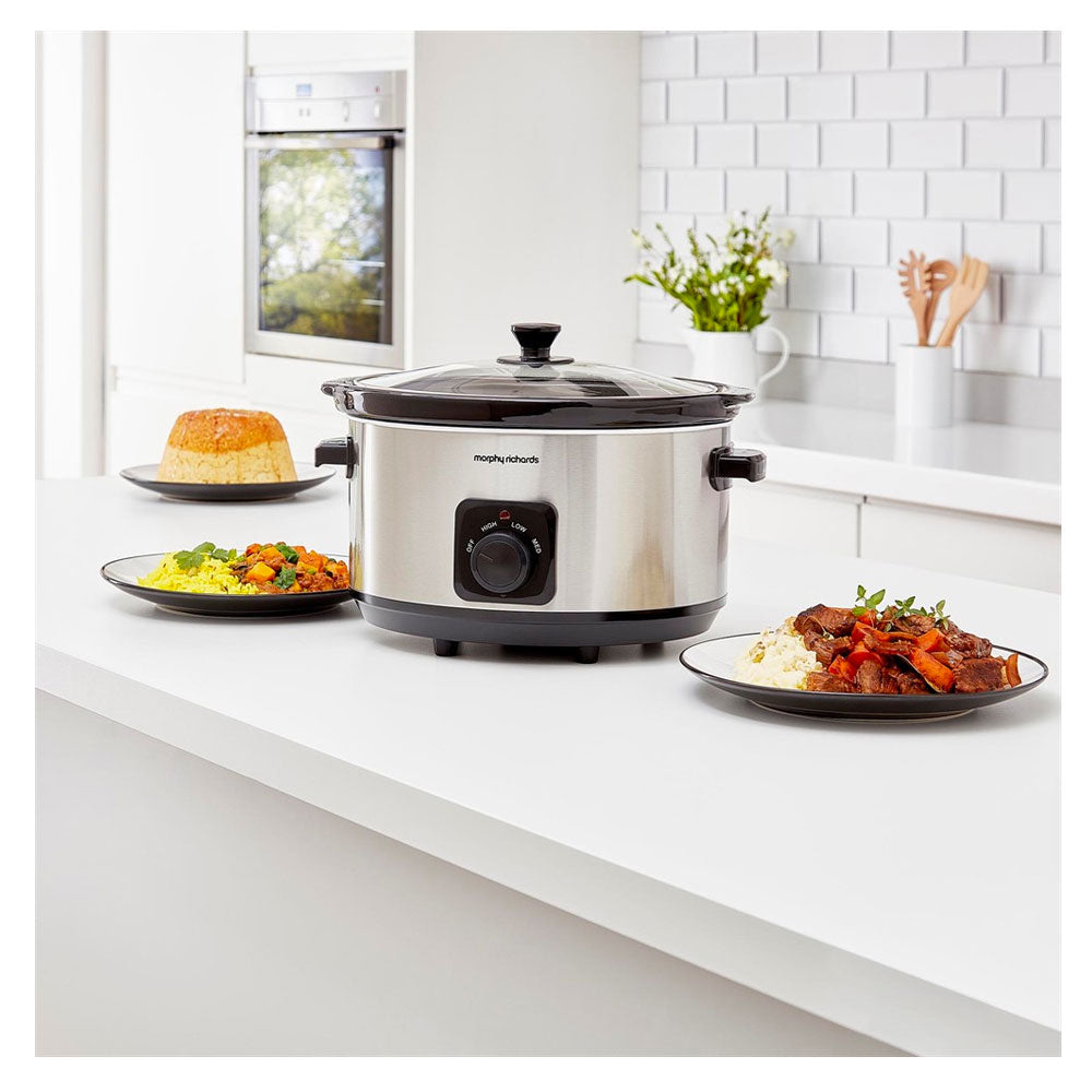 Morphy Richards 6.5 Litre 3 Setting Ceramic Slow Cooker | 461013