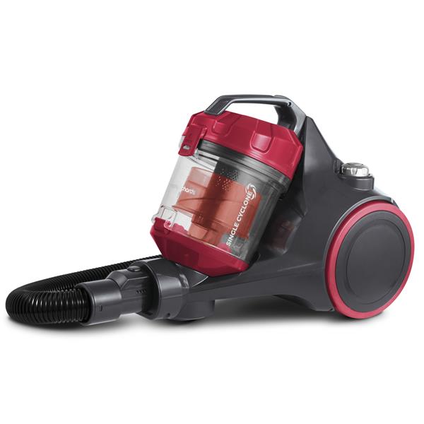 Morphy Richards Bagless Vacuum with HEPA Filter - Red