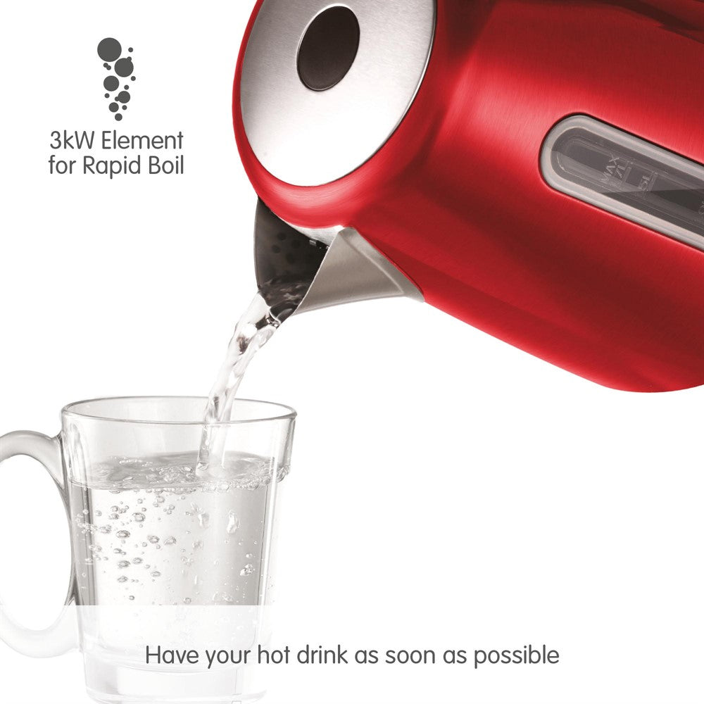 Morphy Richards Equip Electric Jug Kettle 1.7 Litre - Red | 102785