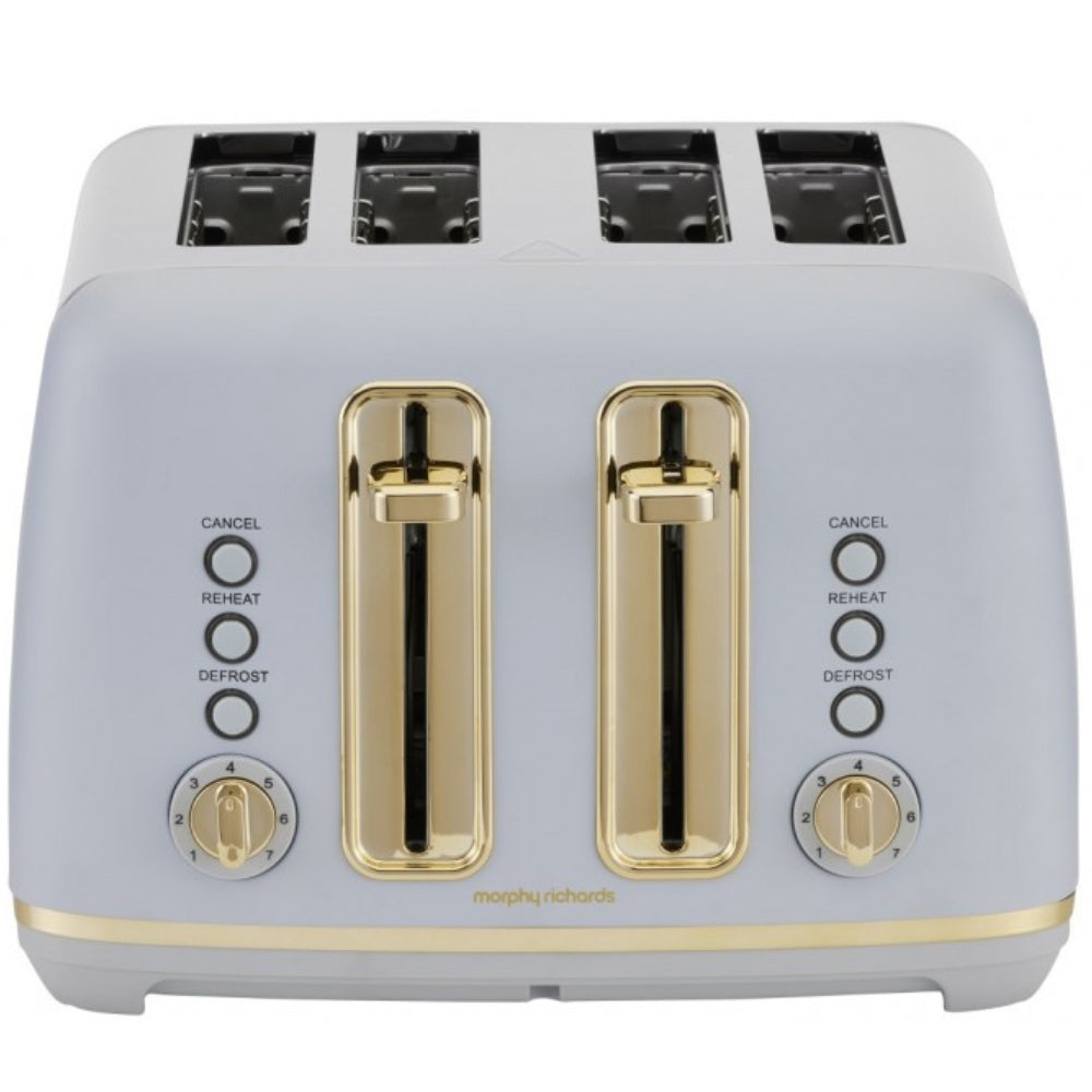 Morphy Richards Ascend 4 Slice Toaster - Grey & Soft Gold | 244021