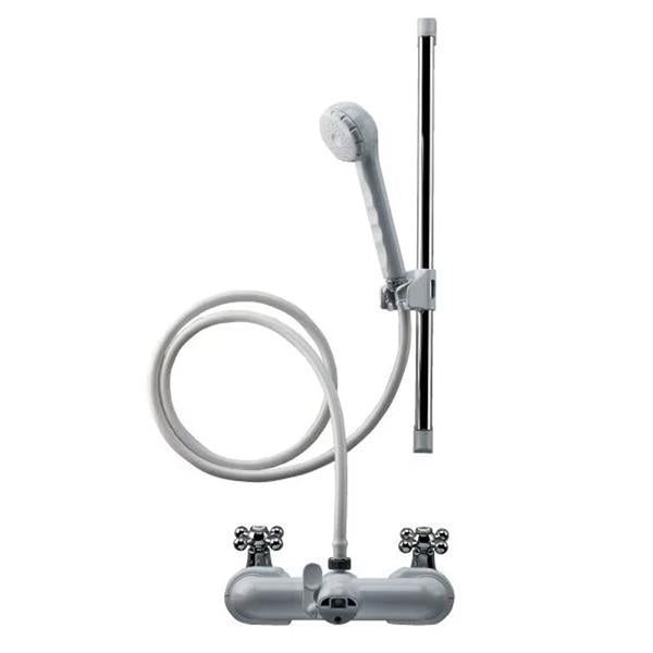 Croydex Bath Shower Mixer Conversion Set White CRXAB210040 Heavins