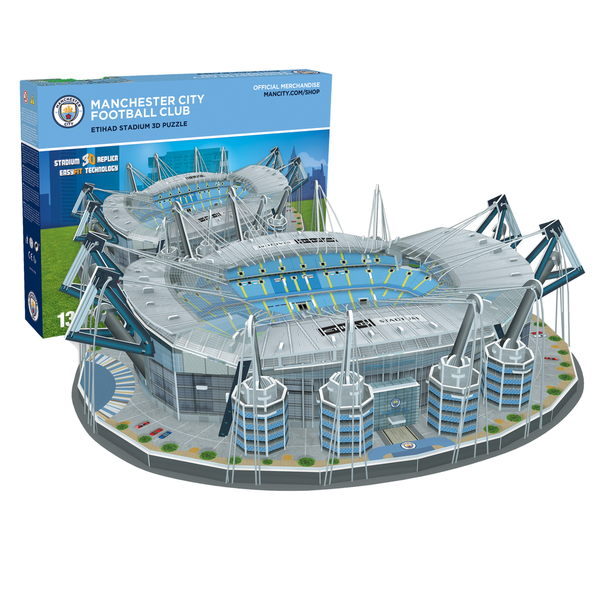 University Games Manchester City Etihad Stadium 3D Puzzle | 3885