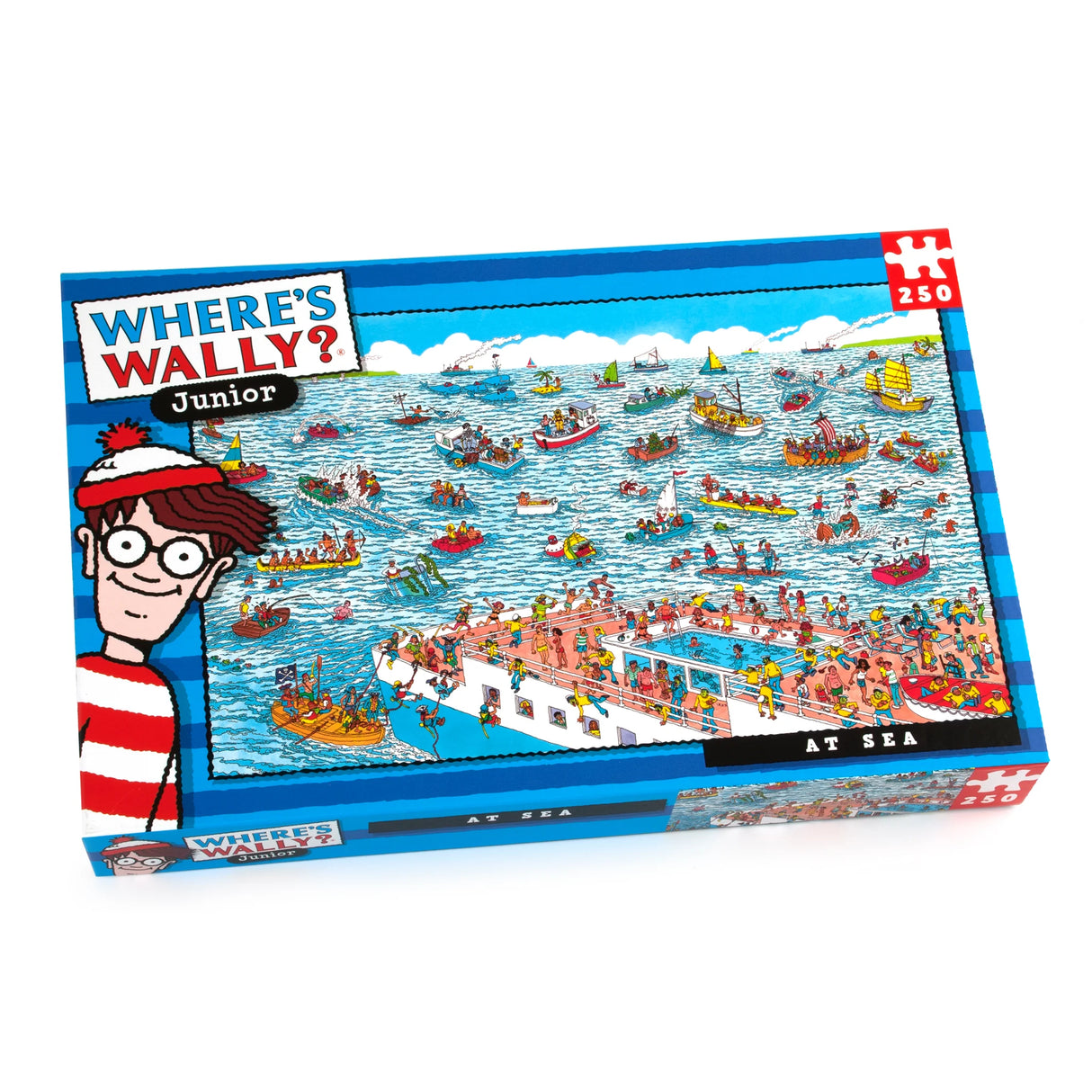 University Games Where's Wally At Sea Jigsaw Puzzle 250 Piece