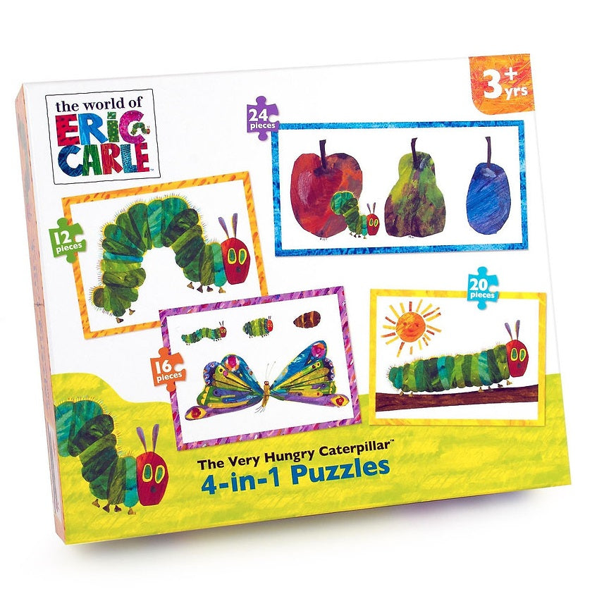 The Very Hungry Caterpillar 4 In 1 Puzzles
