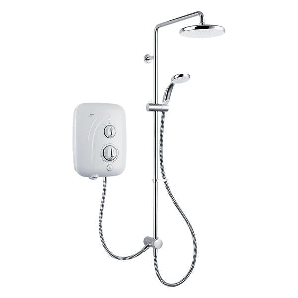 Mira Elite SE Dual 9.8kW 200mm | Pumped Electric Shower