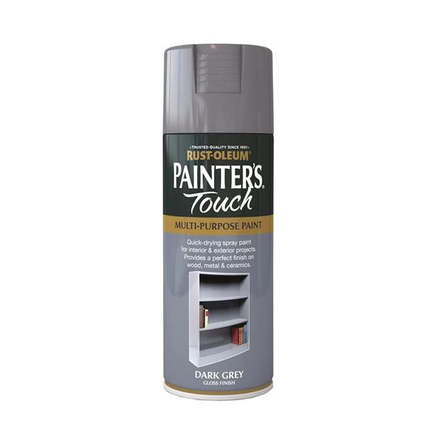 Rustoleum Painters Touch Spray Paint 400ml - Dark Grey