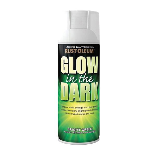 Rustoleum Glow in the Dark Spray Paint 400ml - Green