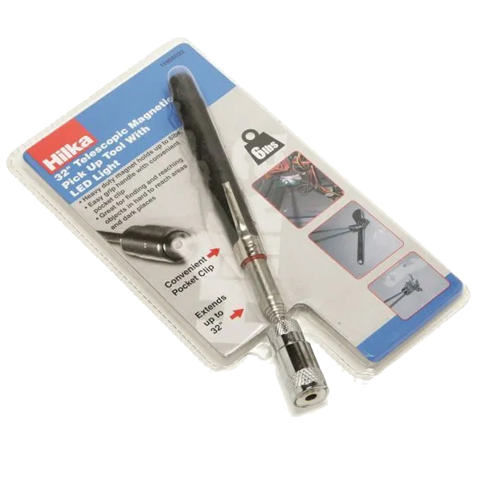 Hilka 32" Magnetic Pickup Tool with LED | 11906030