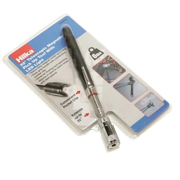 Hilka 32" Magnetic Pickup Tool with LED | 11906030