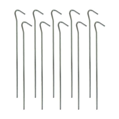 Benross Pack of 10 Steel Tent Pegs | 20970