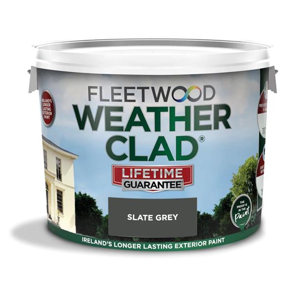 Fleetwood Weatherclad Masonry 10L - Slate Grey | Exterior