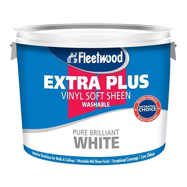 Fleetwood Extra Plus Soft Sheen 10L - Brilliant White