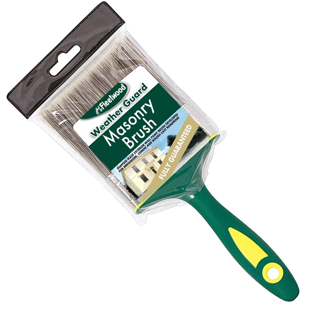 Fleetwood 4" Weatherguard Masonry Paint Brush | BRWGM40