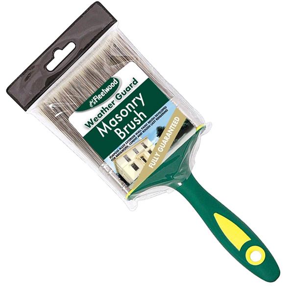 Fleetwood 4" Weatherguard Masonry Paint Brush | BRWGM40