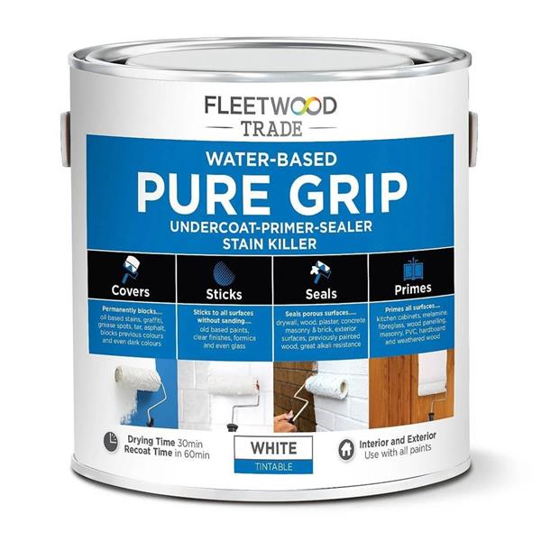 Fleetwood Pure Grip Primer Undercoat 500ml - White