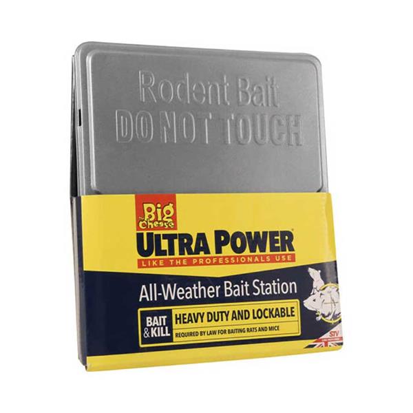Big Cheese All Weather Mouse & Rat Bait Station | Lockable