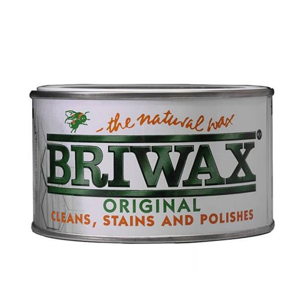 Briwax Wax Polish 400g - Medium Brown | Wood Wax & Cleaner