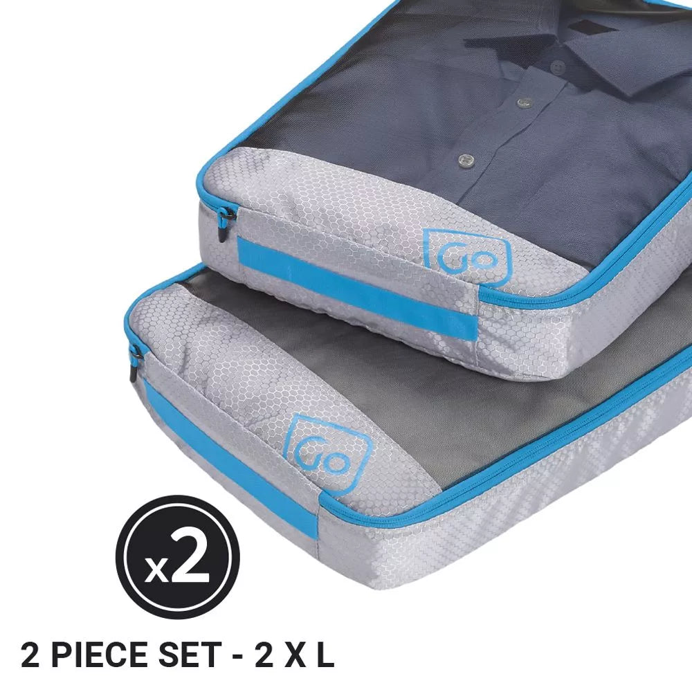 Go Travel Packing Cubes 2 Pack - Blue | 285.101