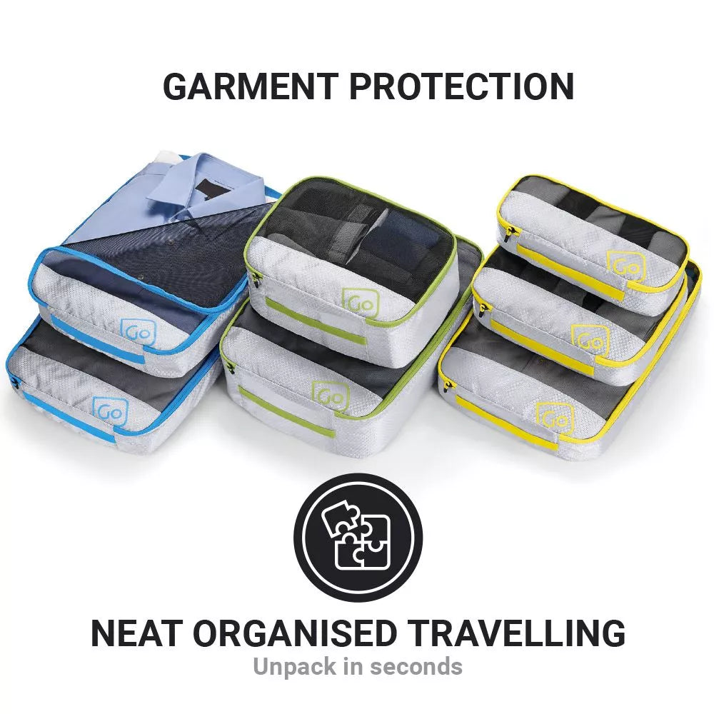 Go Travel Packing Cubes 2 Pack - Blue | 285.101