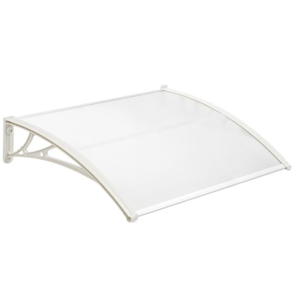 Blackspur Over Door Canopy 120cm x 80cm - White