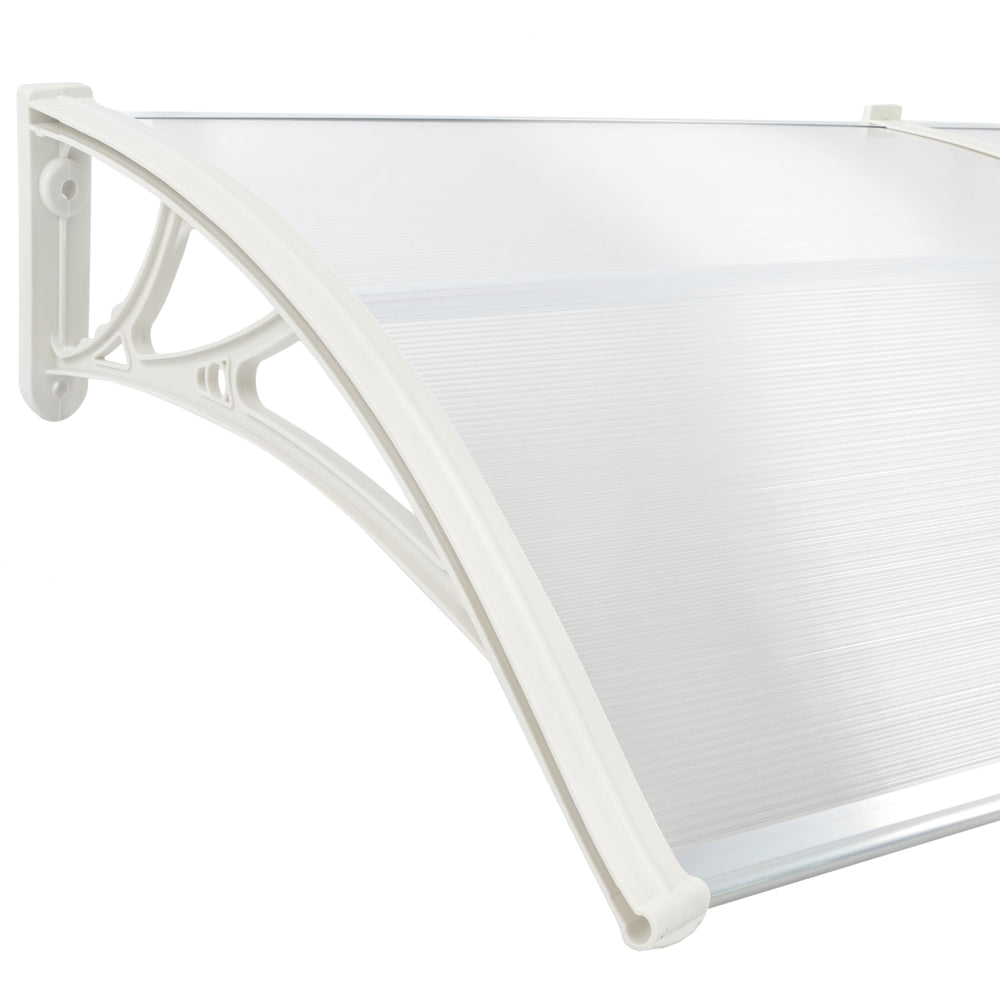 Blackspur Over Door Canopy 120cm x 80cm - White
