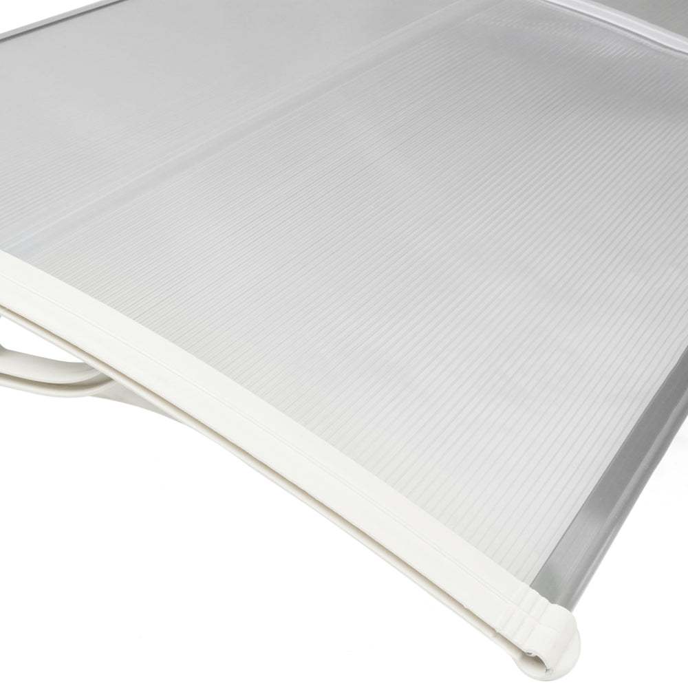Blackspur Over Door Canopy 120cm x 80cm - White