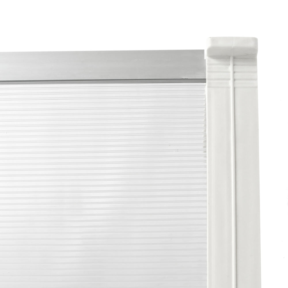 Blackspur Over Door Canopy 120cm x 80cm - White