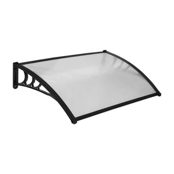Blackspur Over Door Canopy 120cm x 80cm - Black