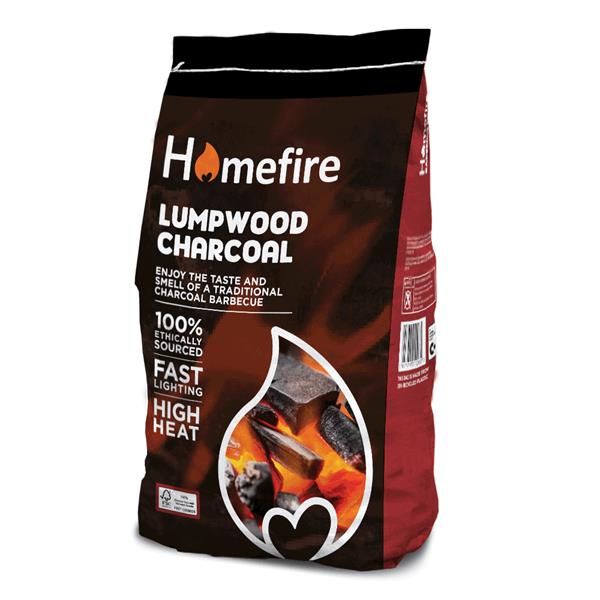 Homefire Lumpwood Charcoal - 8kg