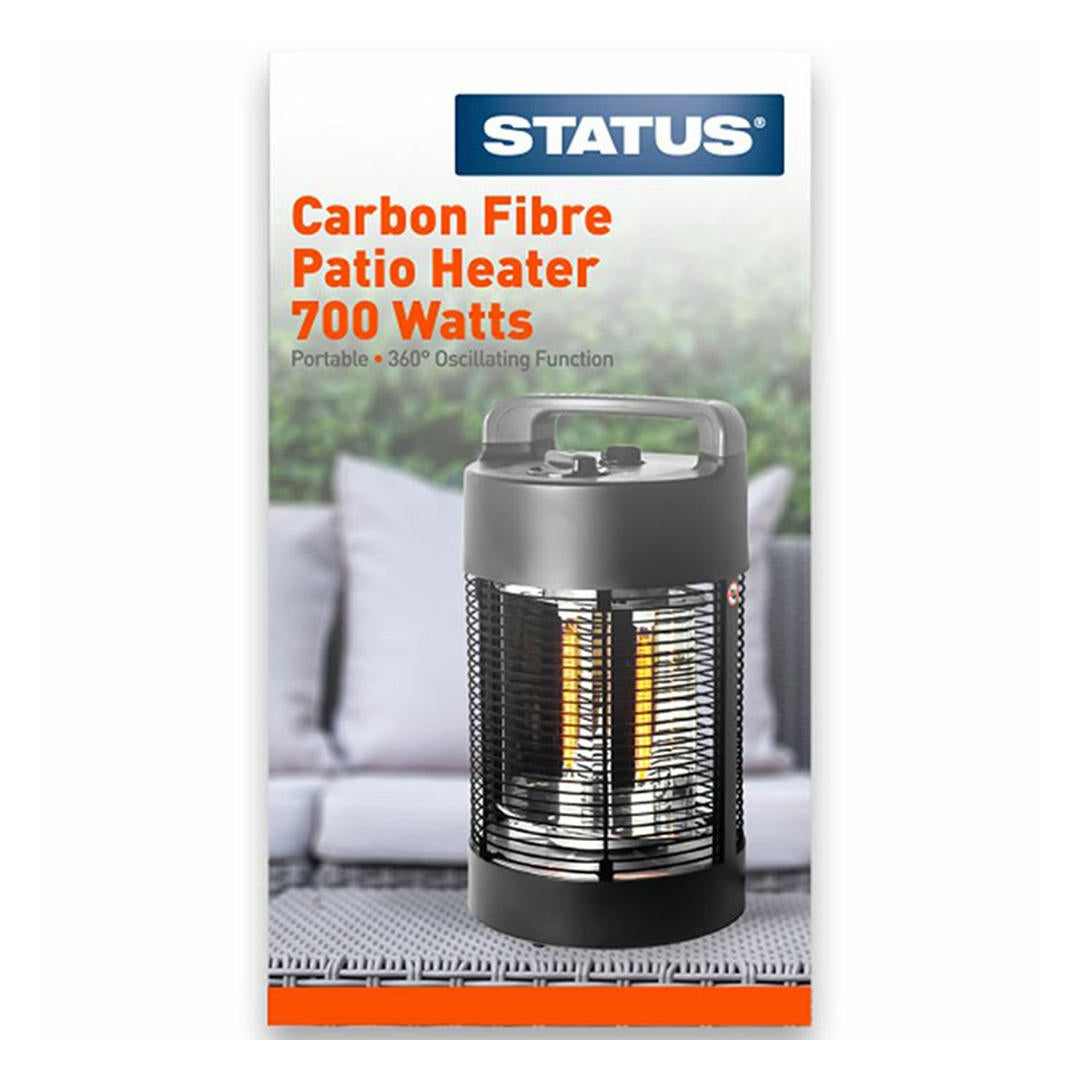 Status Outdoor Table Top Patio Heater 700W | SOPHT700WB