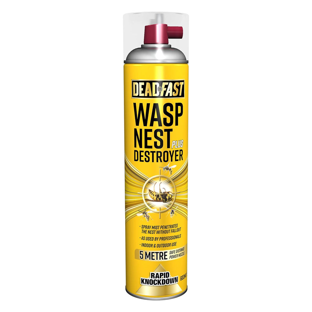 Deadfast Wasp Nest Plus Destroyer Killer Spray 600ml | 20300605