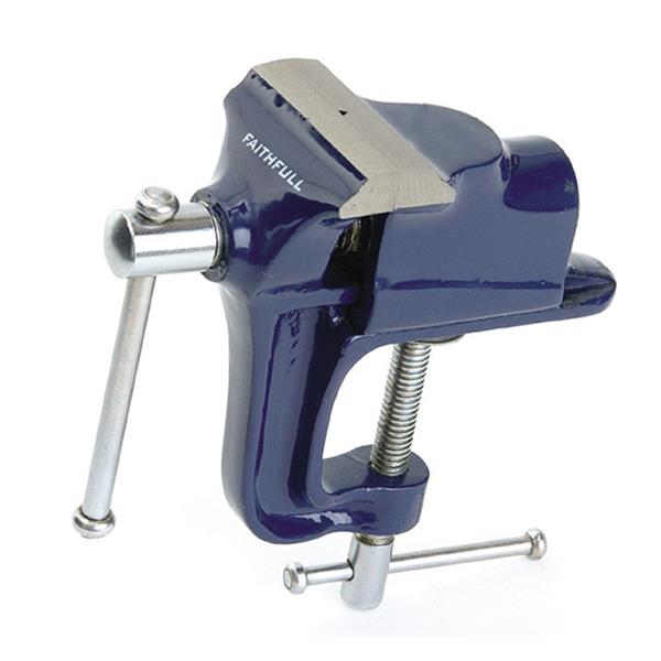 Faithfull Hobby Vice 60mm (2.1/2in) with Integrated Clamp | FAIV60