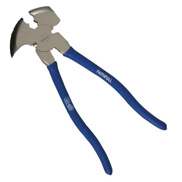Faithfull Soft Grip Fencing Pliers 250mm (10in) | FAIPLF10N