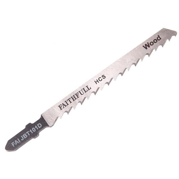 Faithfull Wood Jigsaw Blades T101D Pack of 5 | Heavins