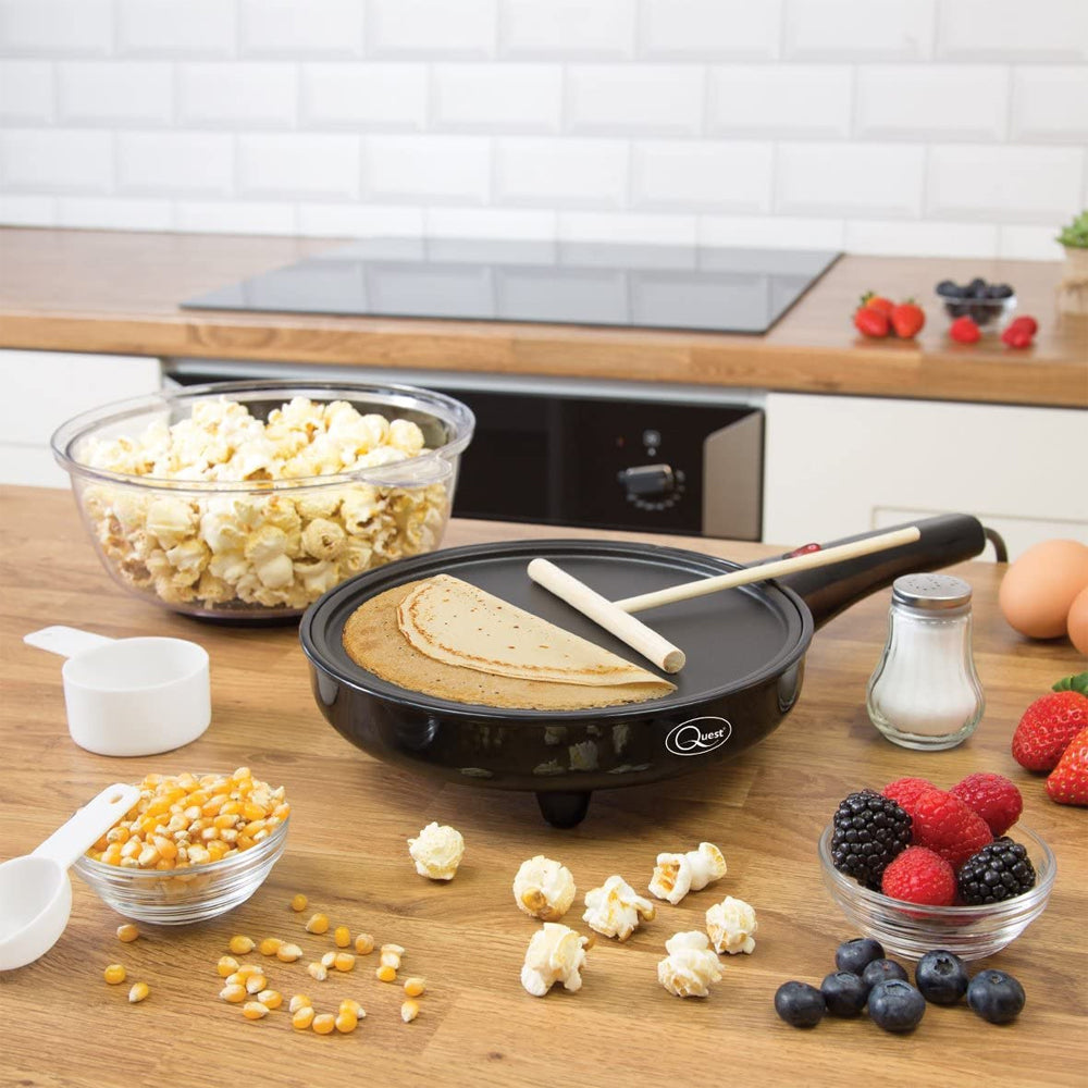Quest 2 in 1 Popcorn & French Crepe Pancake Maker | 34400