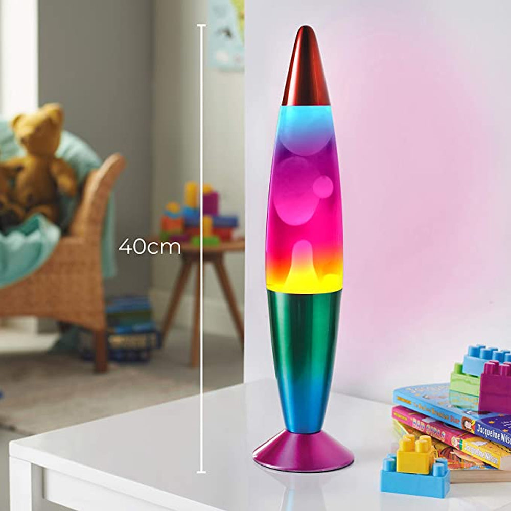 Global Gizamos 16" Rainbow Lava Lamp | 55149