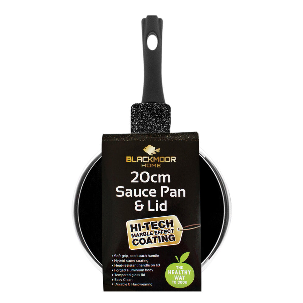 Blackmoor Home 20cm Saucepan & Lid | 65820