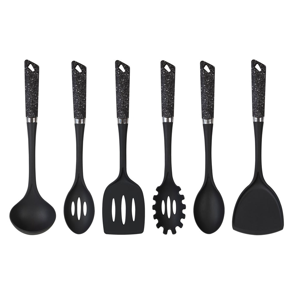 Blackmoor 6 piece Utensil Set - Black | 66779