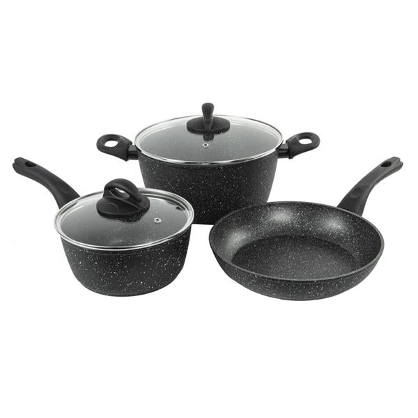 Blackmoor Home Pan Set Hybrid Stone Non Stick Pans | 68179