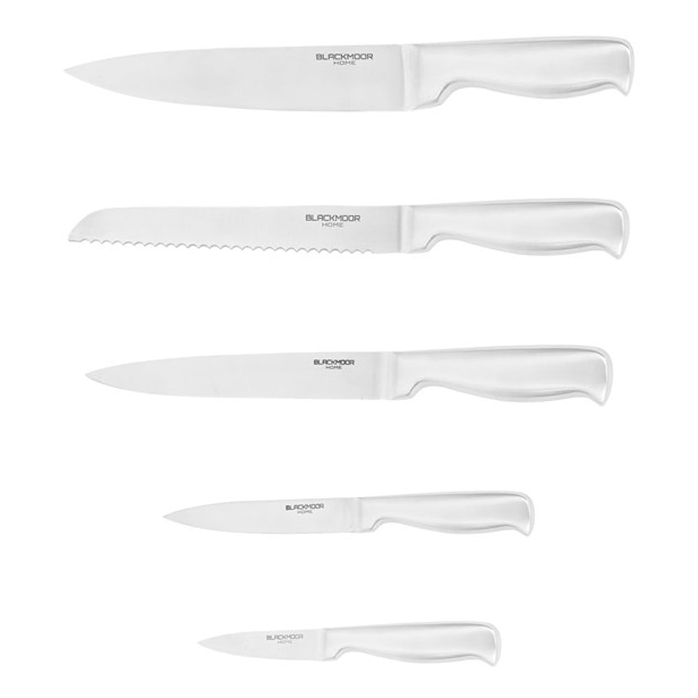 Blackmoor Bamboo Pro Knife Block Set 5 Piece | 69089