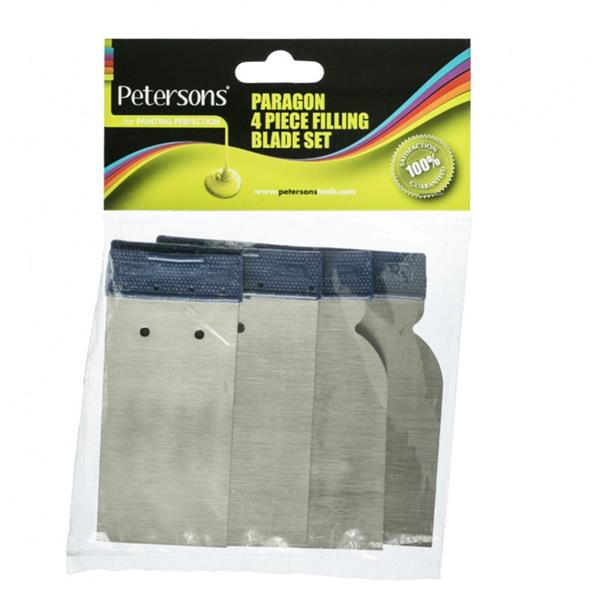 Petersons Paragon 4 Piece Filling Blade Tool Set | PET402216
