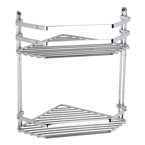 Euroshowers Wire Corner Basket 2 Tier | ES57500