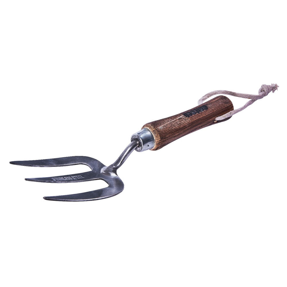 Am-Tech Garden Hand Fork - Stainless Steel