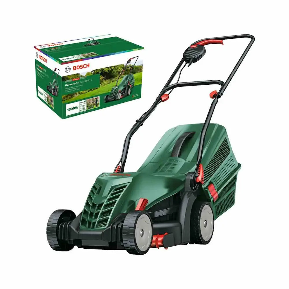 Bosch Corded Lawnmower 34cm UniversalRotak 34-410 240V 1300W | 06008A6470