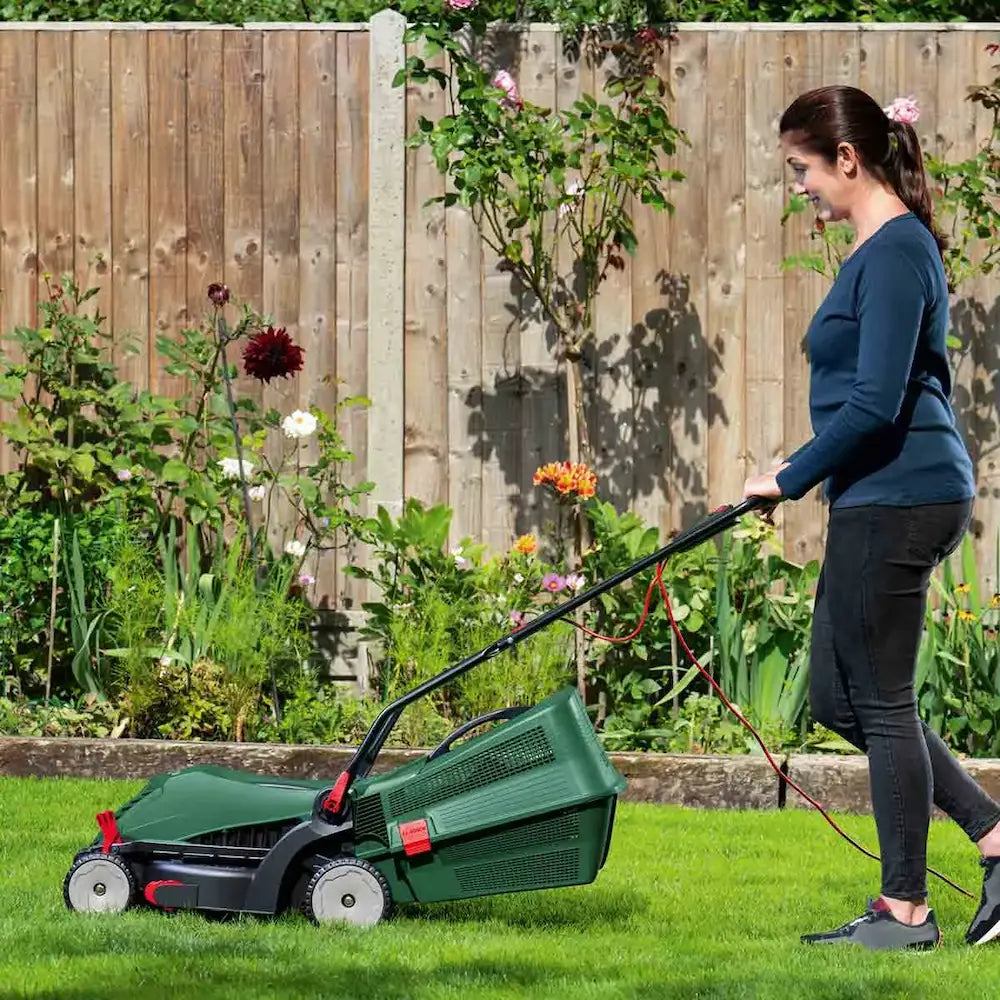 Bosch Corded Lawnmower 34cm UniversalRotak 34-410 240V 1300W | 06008A6470