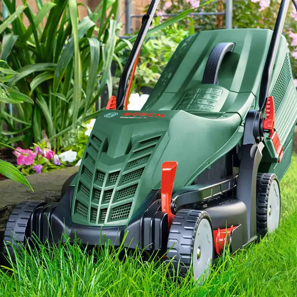Bosch Corded Lawnmower 34cm UniversalRotak 34-410 240V 1300W | 06008A6470