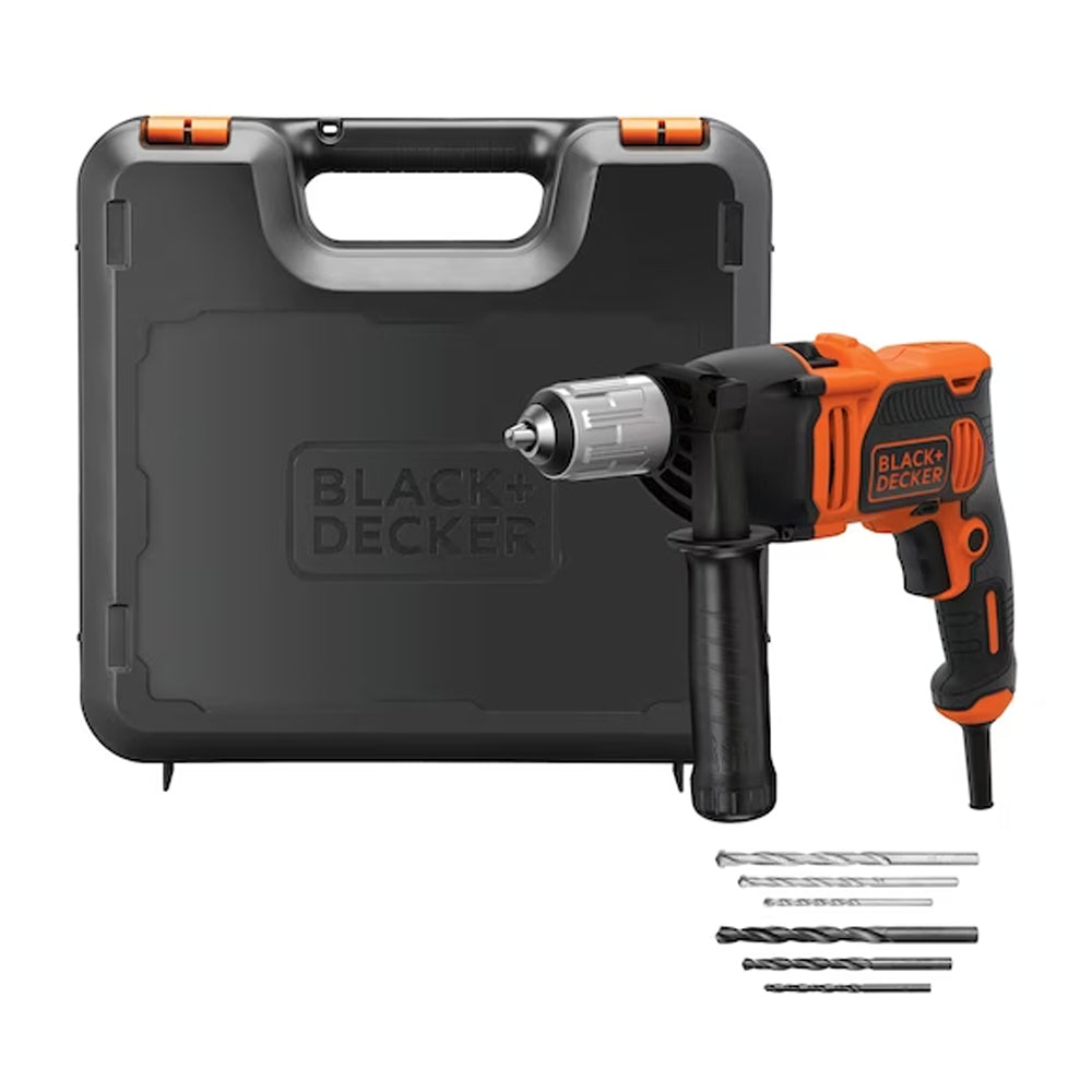 Black & Decker Hammer Drill 850W 240V + Kitbox | BEH850K